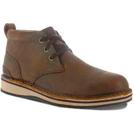 Prestige Point Work Lace Up Chukka, Steel Toe, Men's Size 10 Wide, Beeswax