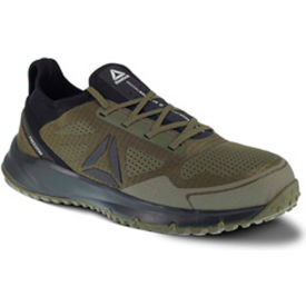 RB4092 All Terrain Work Trail Running Oxford, Steel Toe, Men's Size 8.5 Wide, Sage, Black