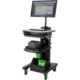 Newcastle Systems All-in-One PowerSwap Lithium Mobile Workstation, 2 Battery Packs