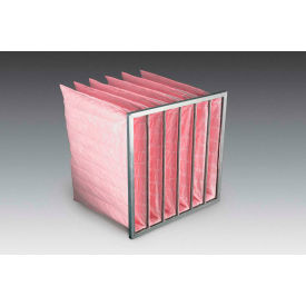 3 Pocket Air Filter W/ Synthetic Media, MERV 13, 12"W x 24"H x 18"D