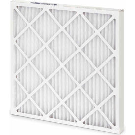 Pleated Air Filter, 16 X 20 X 4", MERV 8, Standard Capacity, Wire Backed