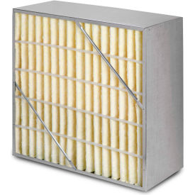 Rigid Cell Air Filter Box W/ Fiberglass, MERV 13, 24"W x 24"H x 12"D