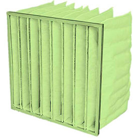 6 Pocket Air Filter W/ Synthetic Media, MERV 15, 20"W x 24"H x 22"D