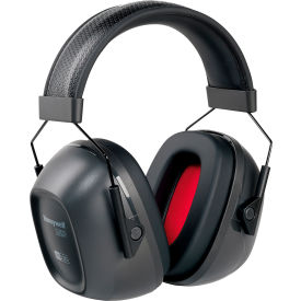 1035108-VS 100 Passive Earmuffs, Over The Head, Black, NRR 30
