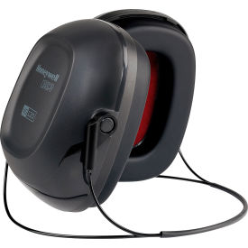 VeriShield 100 Passive Earmuffs, Behind The Neck, Black, NRR 25