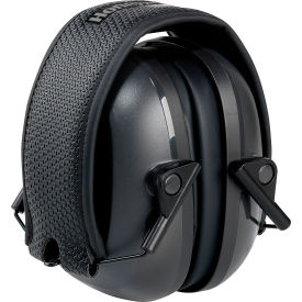 VeriShield 1035102-VS Passive Earmuffs, Folding, Black, NRR 24