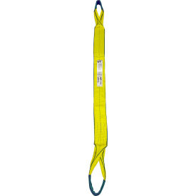 4"X6' Poly EdgeGuard Flat Web Sling with Buffered Twisted Eye Type IV