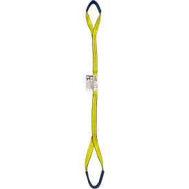 1"X2' Poly EdgeGuard Flat Web Sling w/Buffered Twisted Eye Type IV