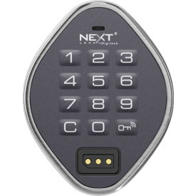 Electronic Keypad Locker Lock - Brushed Nickel