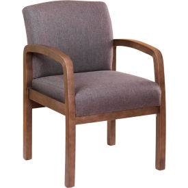 Guest Chair - Slate Gray - Driftwood Base