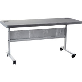 Flip-N-Store Training Table - Charcoal Slate - 60" x 24"