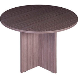 47" Round Conference Table - Driftwood