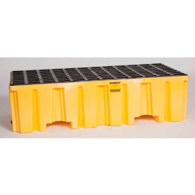 2 Drum Spill Containment Pallet - Yellow no Drain