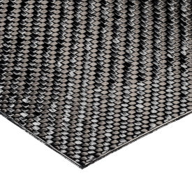 Carbon Fiber Sheet - Twill Weave - 1/32" Thick - 12" Wide x 12" Long