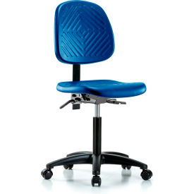 Industrial Chair - Polyurethane - Blue