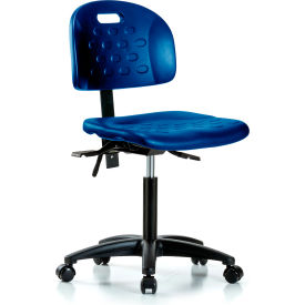 Handle Back Chair, Polyurethane, Blue