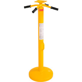 Economy Round Base Trailer Stabilizing Jack 50,000 Lb. Static Capacity