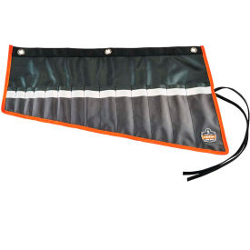 Polyester Wrench Roll Up, Short, Black