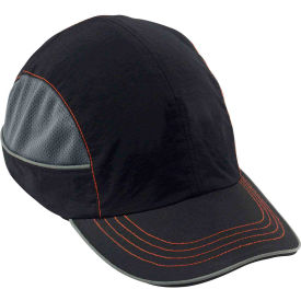 Skullerz 8950XL Bump Cap, Long Brim, Black, XL