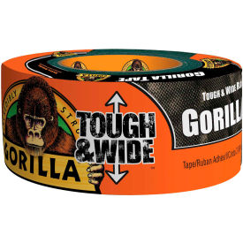 Tough & Wide Duct Tape, Black, 2.88" x 25 yd.
