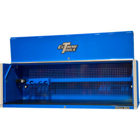 Professional 71-15/16"W x 25"D x 22-1/4"H Blue Power Workstation Hutch