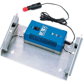 DC Battery Charger with Mounting Plate for Magliner Powered Stair Climbing Hand Trucks