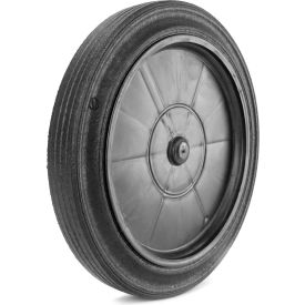 12" x 2" Solid Rubber Wheel - Axel Size 7/8"