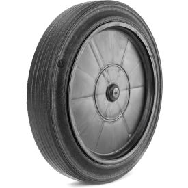 10" x 2" Solid Rubber Wheel - Axel Size 3/4"