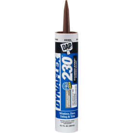 DYNAFLEX 230 Waterproof Window,Door & Trim Sealant - 10.1 oz, Brown