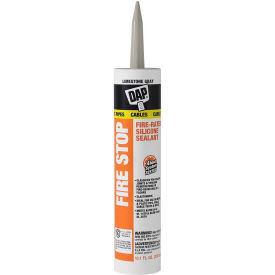 Fire-Rated Silicone Sealant - 10.1 oz., Limestone Gray