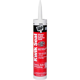 Kitchen & Bath Adhesive Caulk - 10.1 oz., White