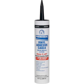 Vinyl Adhesive Caulk - 10 oz., Black