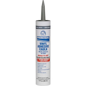 Does It All Vinyl Adhesive Caulk - 10 oz., Metal Gray