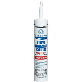 Vinyl Adhesive Caulk - 10 oz., White