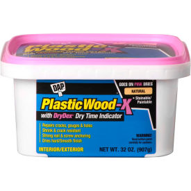 Plastic Wood-X Latex All Purpose Wood Filler - 32 oz., Natural