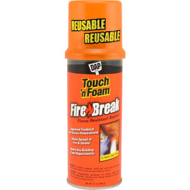Touch 'n Foam FireBreak Flame Resistant Sealant - 12.0 oz., Orange