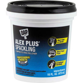 DAP ALEX PLUS Spackling - 16.0 oz., White