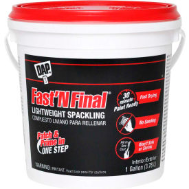 FAST'N FINAL Lightweight Spackling - 1 Gal., White