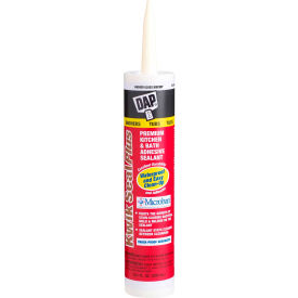 KWIK SEAL PLUS Adhesive Sealant w/ MICROBAN- 10.1oz, Gloss Biscuit - 10.1oz, Gloss Biscuit