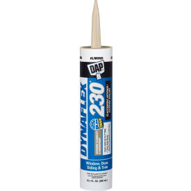 DAP® DYNAFLEX 230® 100% Waterproof Window,Door & Trim Sealant -10.1 oz, Almond