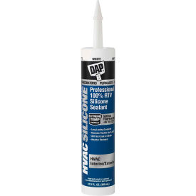 HVAC Professional 100% RTV Silicone Sealant - 10.1 oz., White