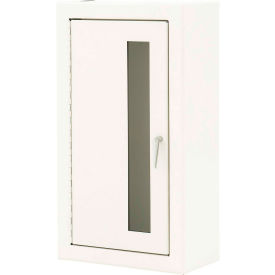 Fire Extinguisher Cabinet, Breakable Glass Window, Surface Mount, 20-1/2"H
