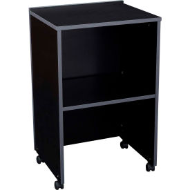AV Cart/Lectern Base, Black