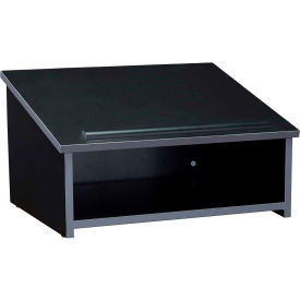 Tabletop Lectern, Black, 22-BK