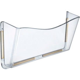 Single Pocket Wall File with Adhesive Tape, 14-3/4"W x 3"D x 7"H - Pack of 4
