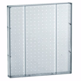 Pegboard Wall Panel Clear, 24"W x 7/8"D x 24"H