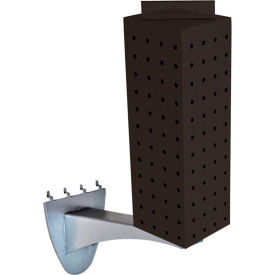Four-sided Pegboard Tower with Extension, 4"W x 4"D x 12"H