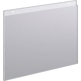 Horizontal Sign Holder Wall Mount, 14"W x 3/16"D x 11"H - Pkg Qty 10