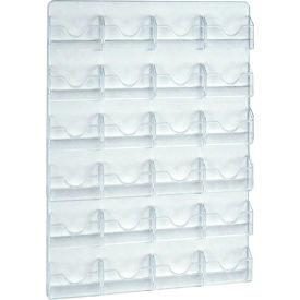 24 Pocket Business/Gift Card Holder, 15-5/8"W x 1"D x 18"H - Pkg Qty 2