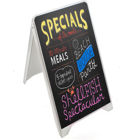 Global Approved Sidewalk Sign, 19-3/4"W x 28"D x 32"H